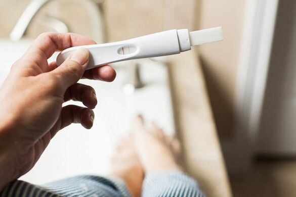 Negativni test nosečnosti